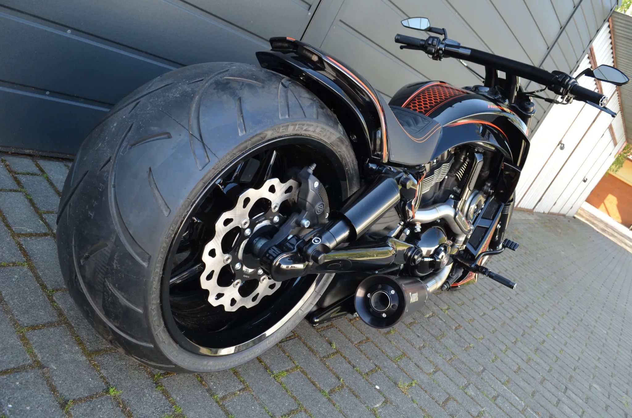 Harley-Davidson V-Rod Night Rod Custom Tuning Koło 300mm Niepowtarzalny - MotoKutno ! !