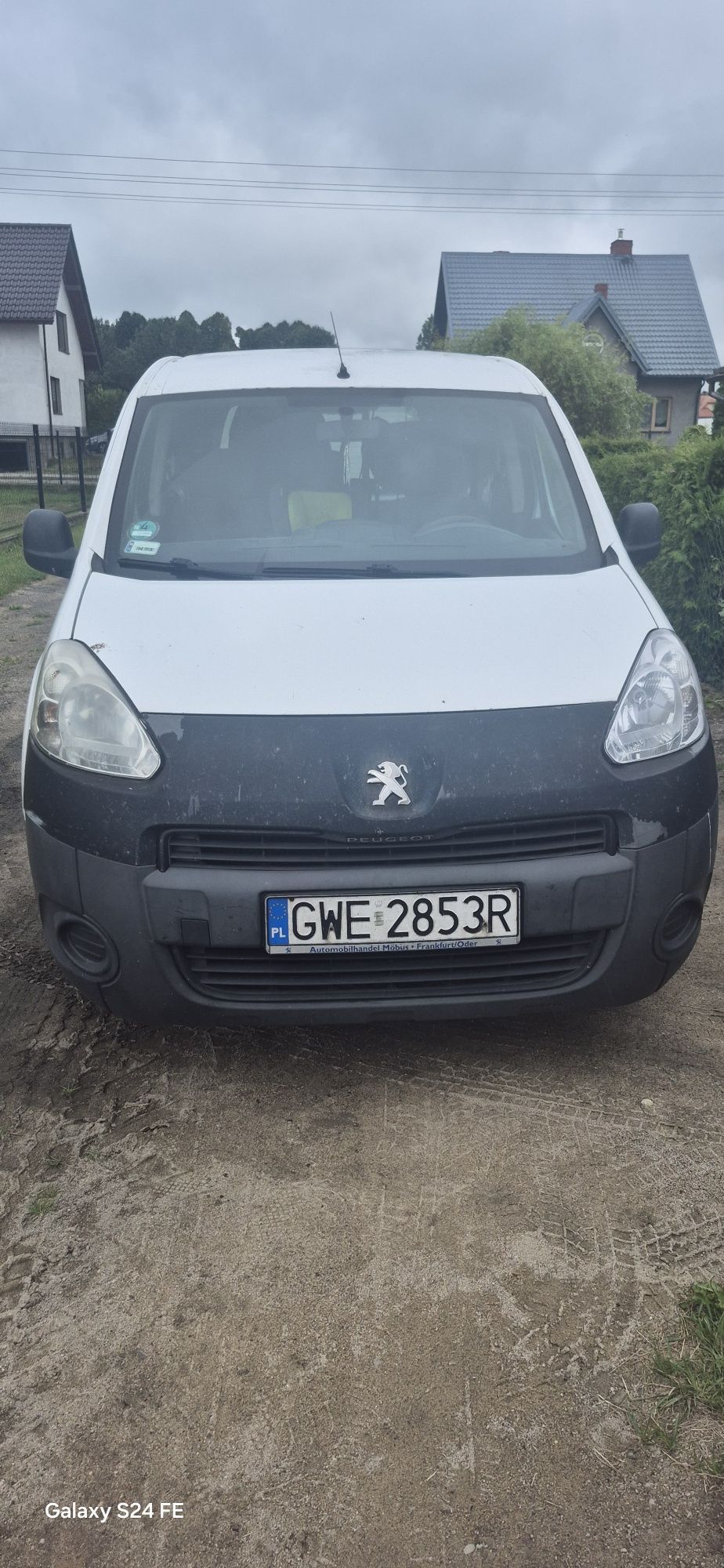 Peugeot partner 3 osobowy