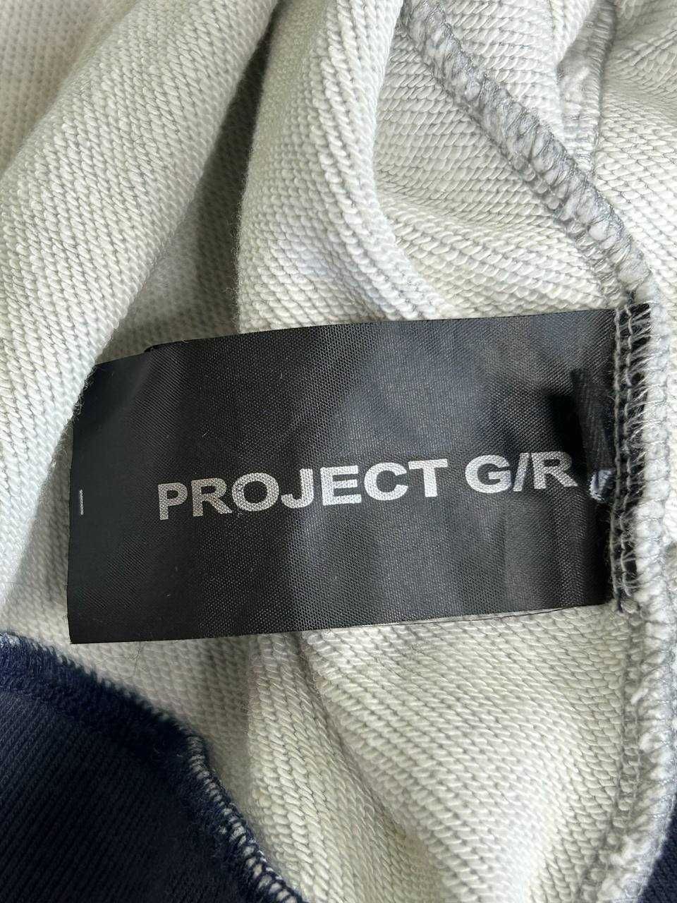 Project GRAILZ G/R gr кофта zip up худи серая зипка худі сіра зіп M S