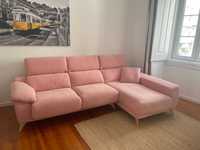 Mega comfortable sofa with chaise longue