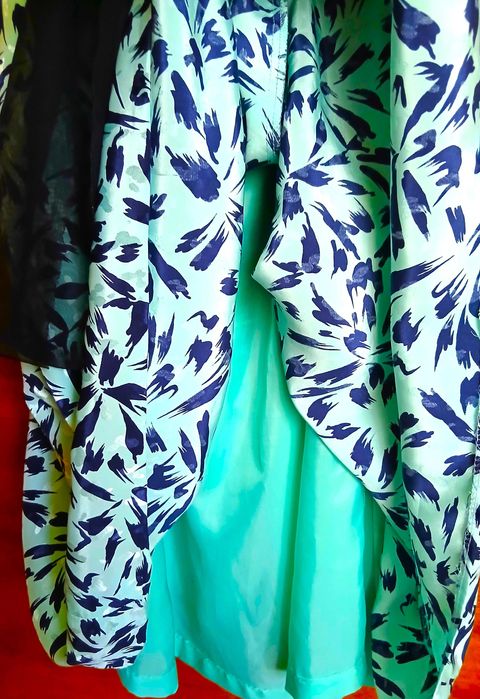 Нарядное платье с длинным рукавом. Германия.