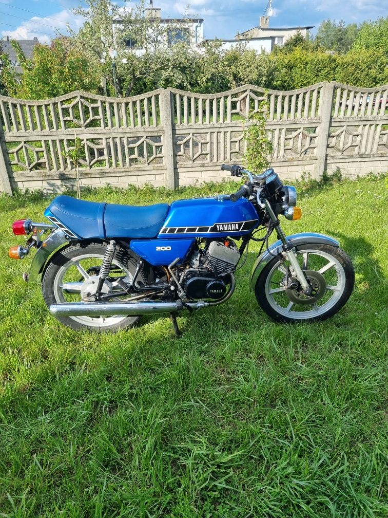 Zamiana za Simson lub inne, Yamaha Rd 200 orginał 99%!Oldtimer 1979 ro