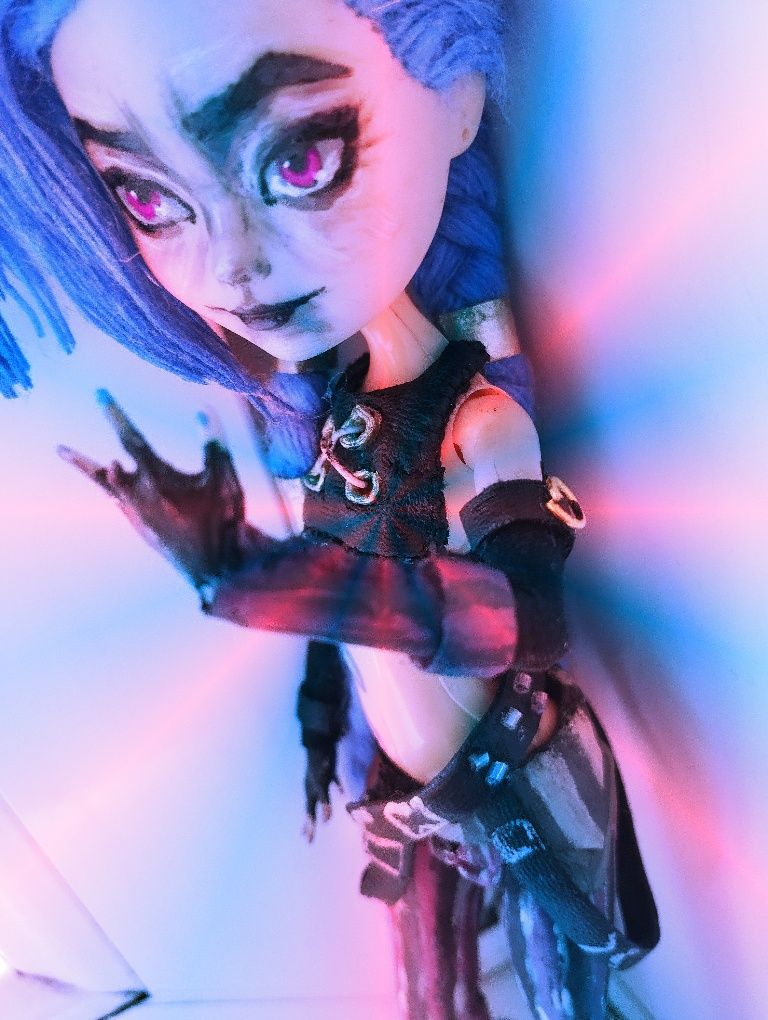 Кукла кастомна Jinx arcane