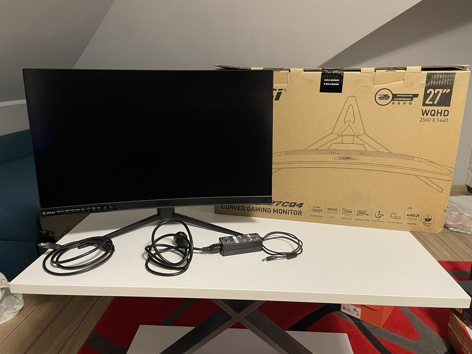 Monitor msi G27CQ4 165Hz 2k WQHD 27 cali