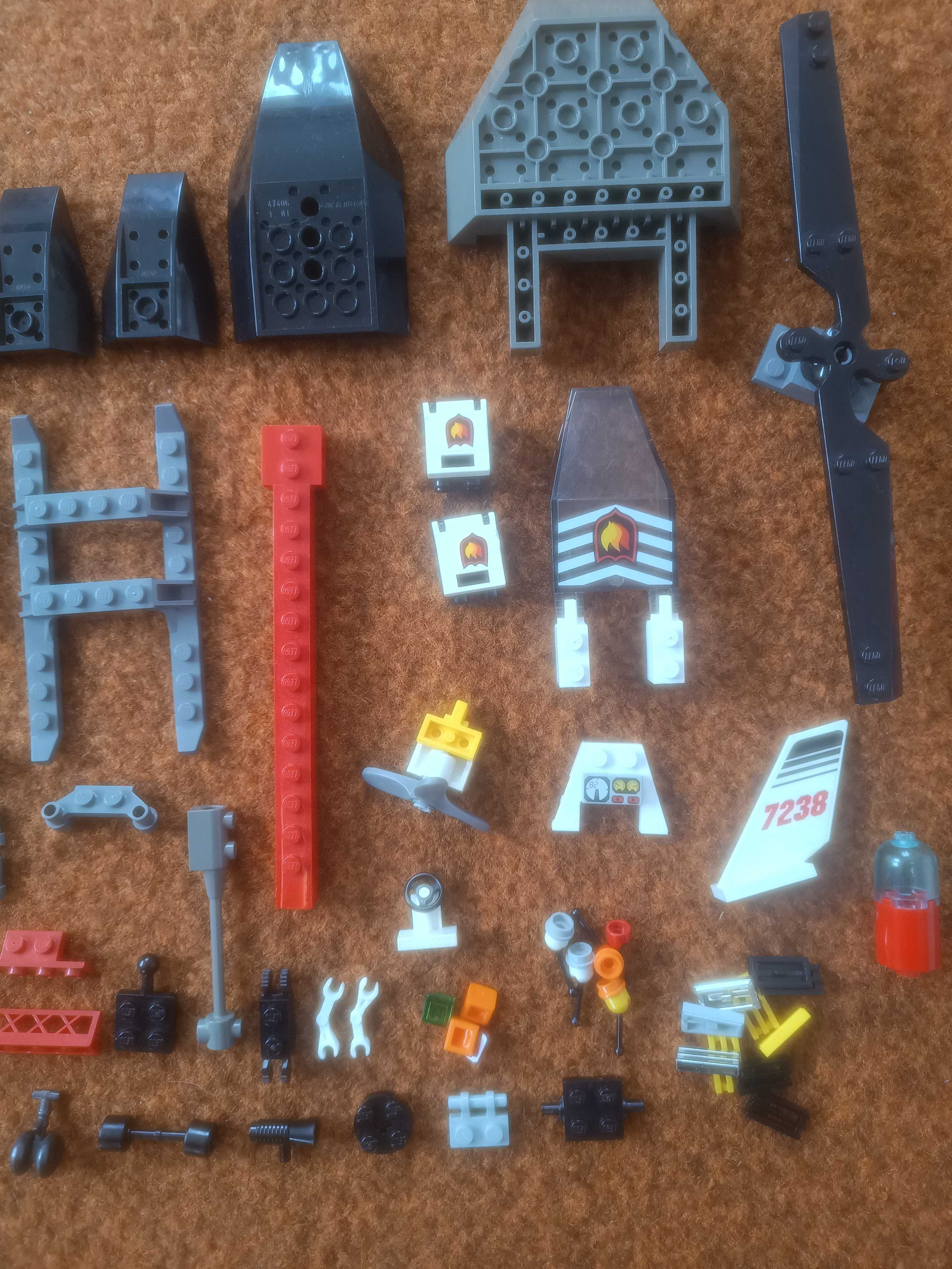 Elementy klocków LEGO