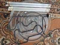 пара стеклянных тэнов на микроволновку