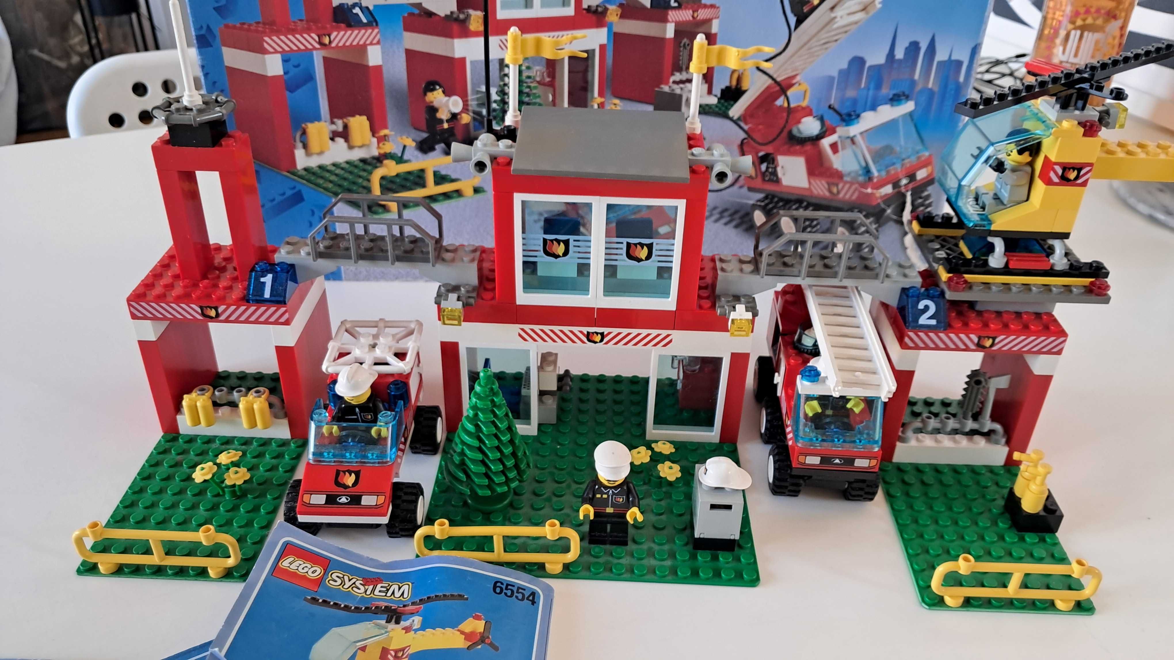 Zestaw stary Lego 6554 Straż pożarna