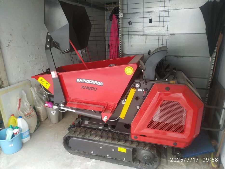 Vendo mini dumper 800 kgs briggs stration