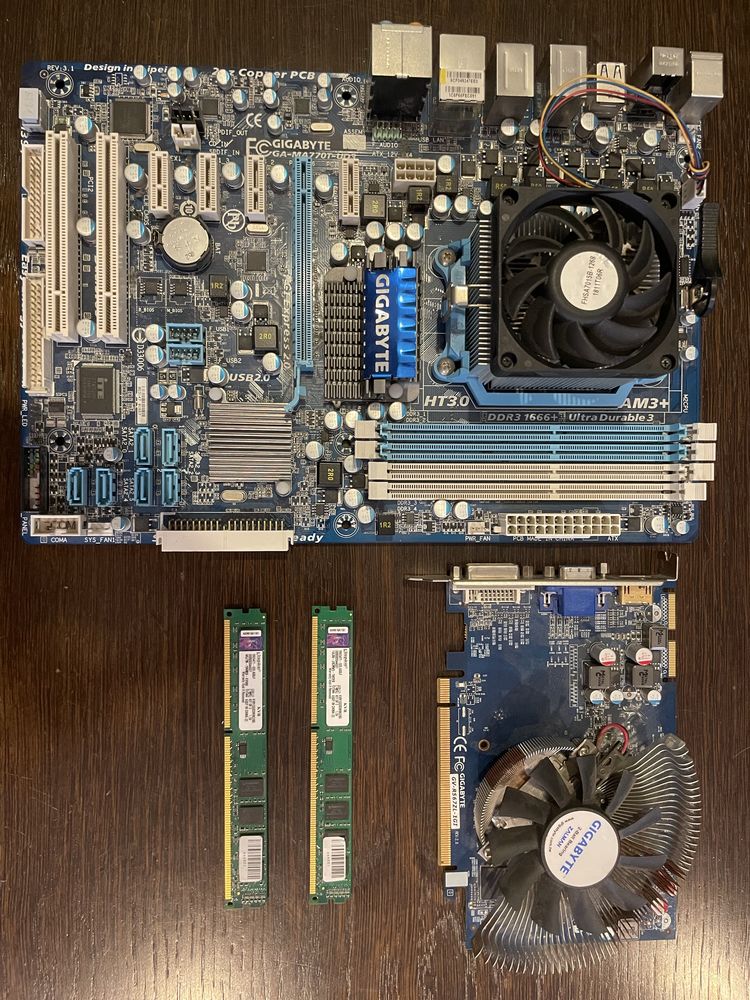 Komputer do gier retro – Phenom II (960T), HD6850, 8 GB RAM – wysyłka