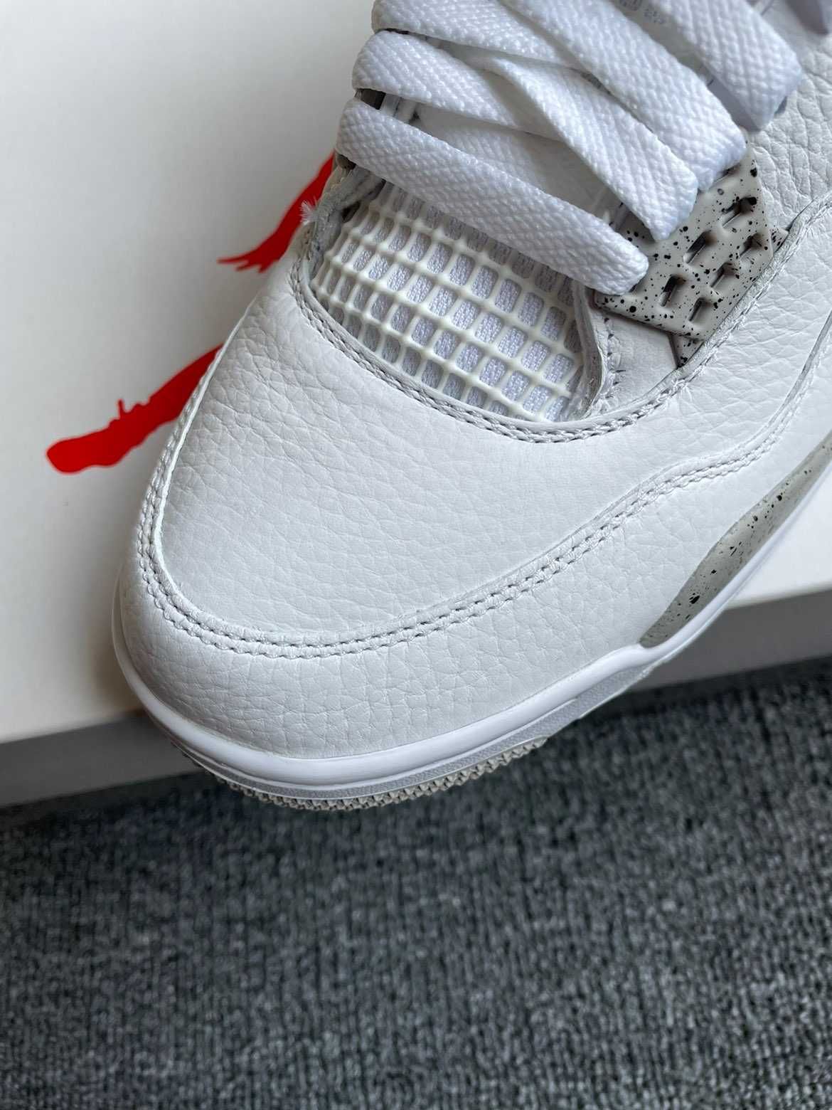 Jordan 4 Retro Białe Oreo Buty codzienne nowe z metką R.38