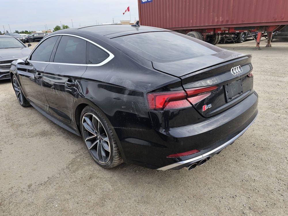 Audi s5 sportback 3.0 tfsi 354km czarna dobra wersja pikowane fotele