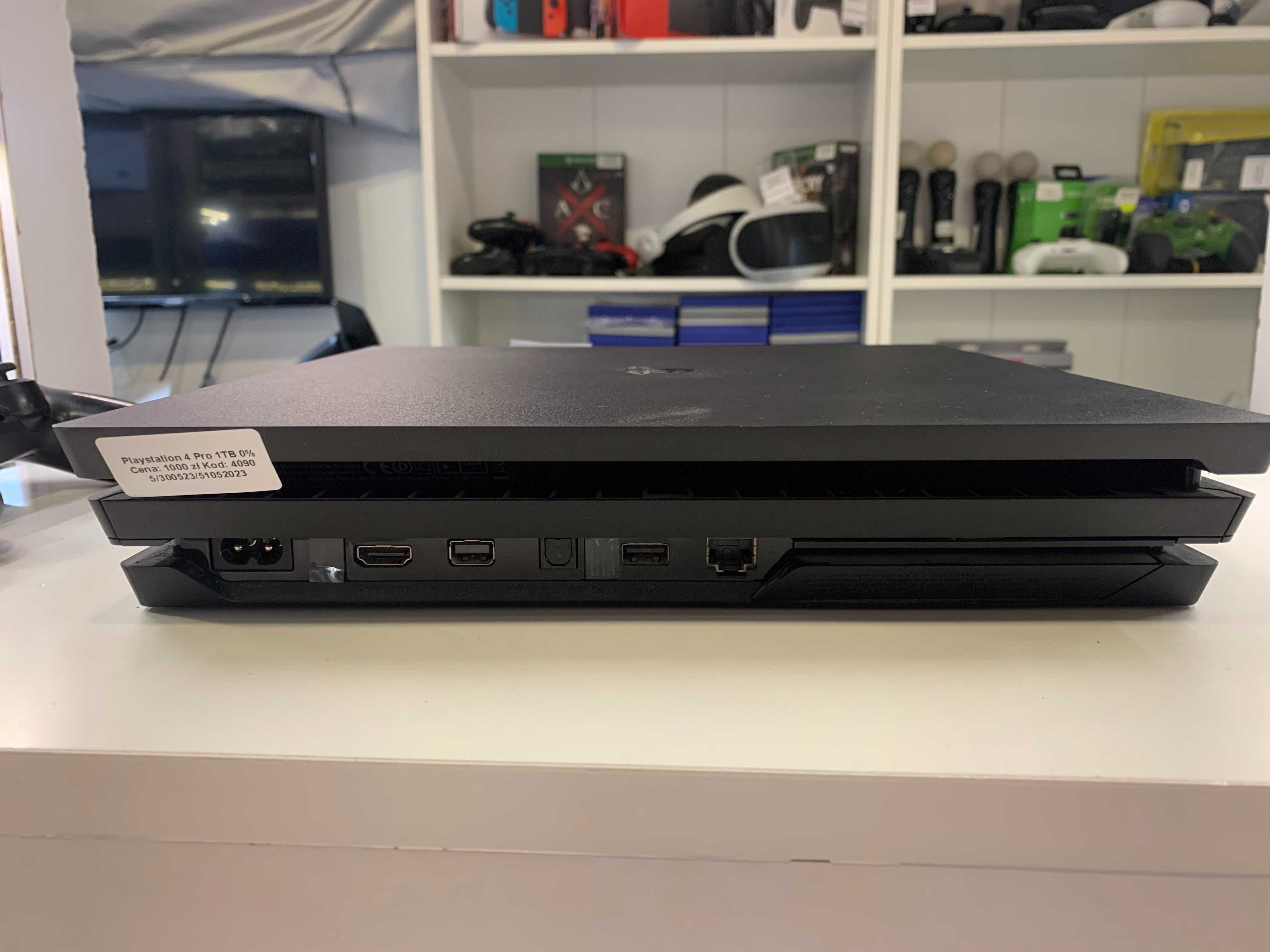 Playstation 4 Pro 1TB + Kontroler, okablowanie GWARANCJA