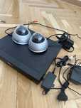 Rejestrator DAHUA XVR5104HS-I3, 2 kamery, dysk 1 tb, komplet, stan bdb