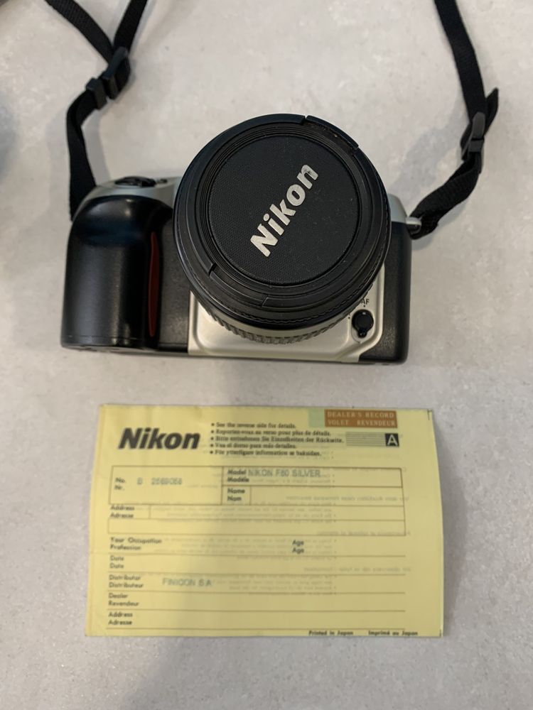 Maquina fotografica analogica Nikon F60