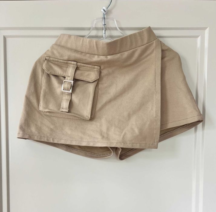 ZARA spódnico-spodnie dziewczęce beżowe dla dziewczynki r. 128 (8 lat)