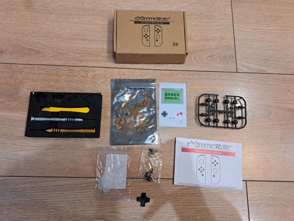 eXtremeRate NS Joycon DFS LED zestaw podświetleń