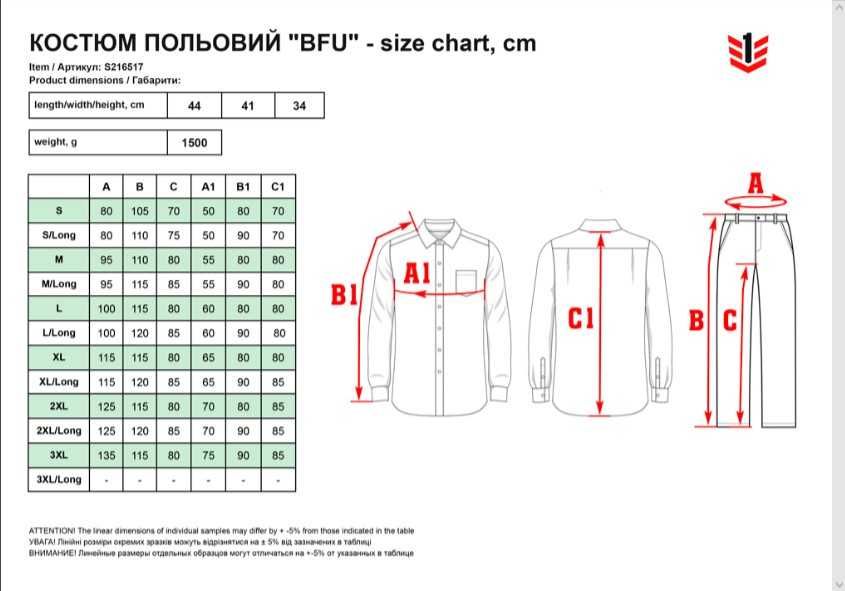 Костюм "BFU" Multicam від P1G-Tac