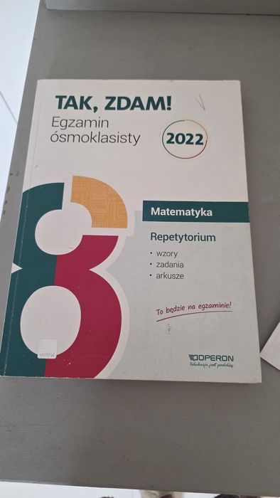 Tak zdam teraz zdam języka polskiego i matematyka