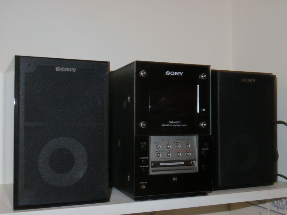 Aparelhagem Sony CMT-MD1 Mini Hi-Fi System Compact MINI DISC minidisc