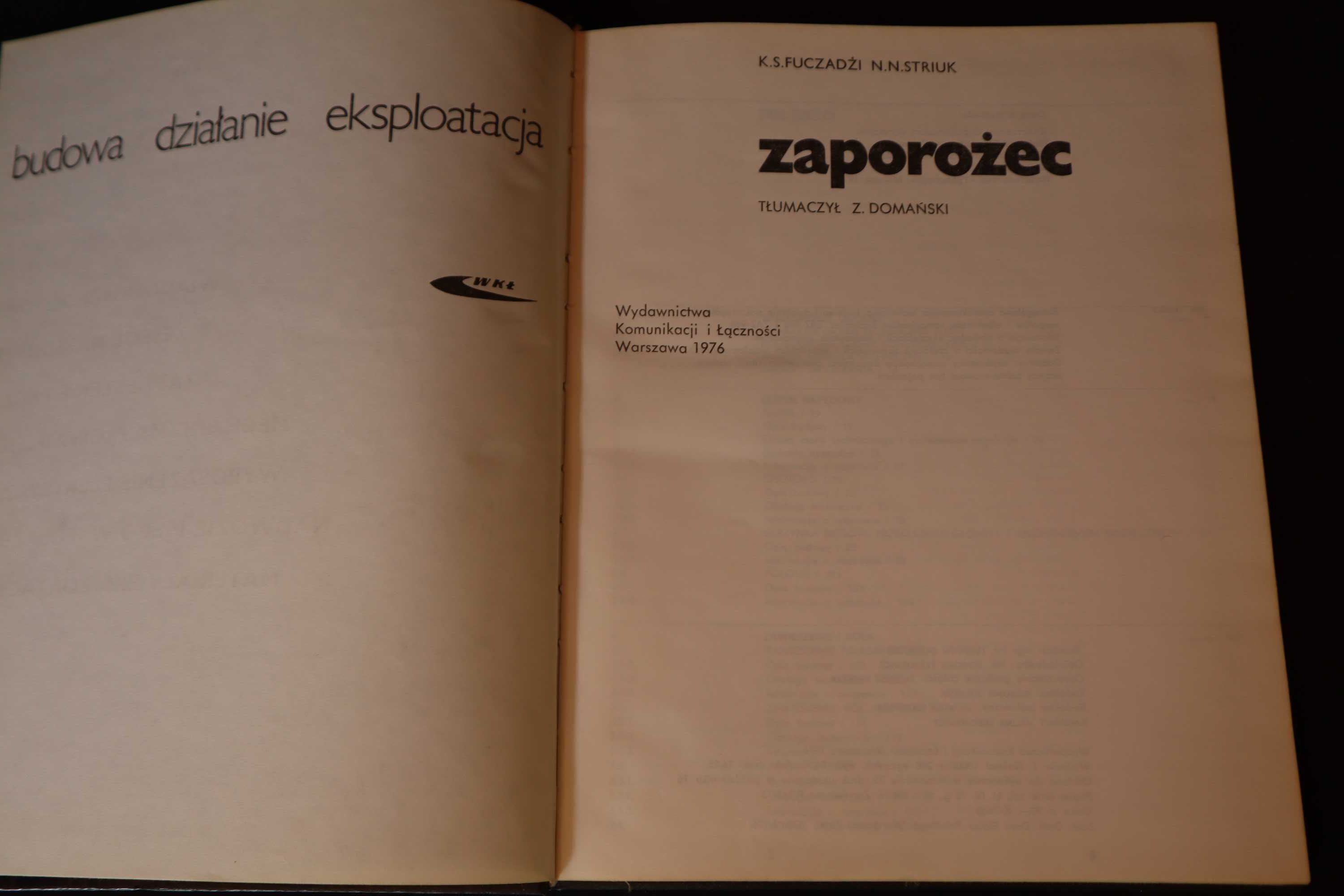 Budowa naprawa zaporożec 1976 r b41/91638