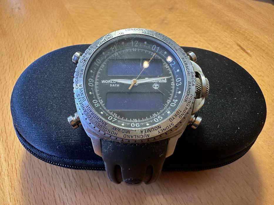Relógio de Pulso Timberland Steprock Chronograph World Time