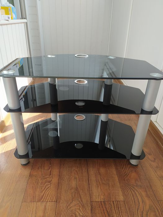 Столик скляний під телевізор