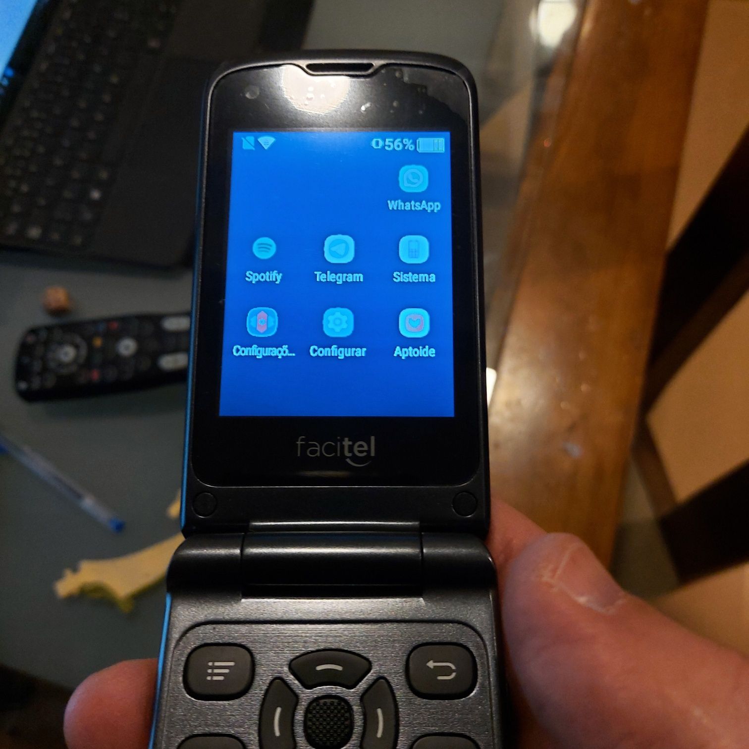 Facitel Fs30 Android 8.1 ecrã touch Whatsapp