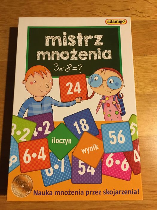 Gra edukacyjna Mistrz mnożenia