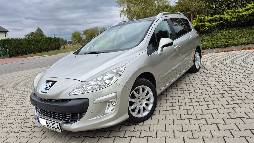 Piękny Peugeot 308 SW*2008r*1.6 Benzyna*ALU*Jeden wł.*Zadbany*7-osób*
