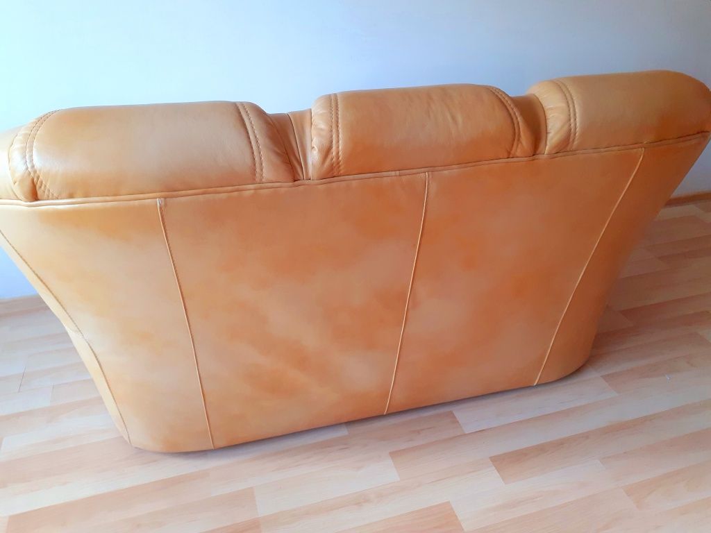 Sofa skórzana  rozkladana