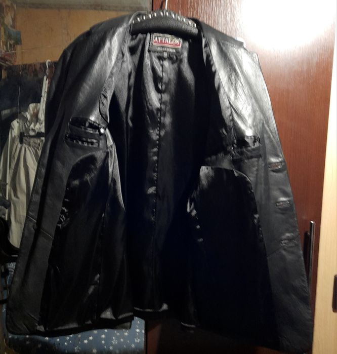 Новый лайковый пиджак, кожанка, кожаная демисезонная куртка.