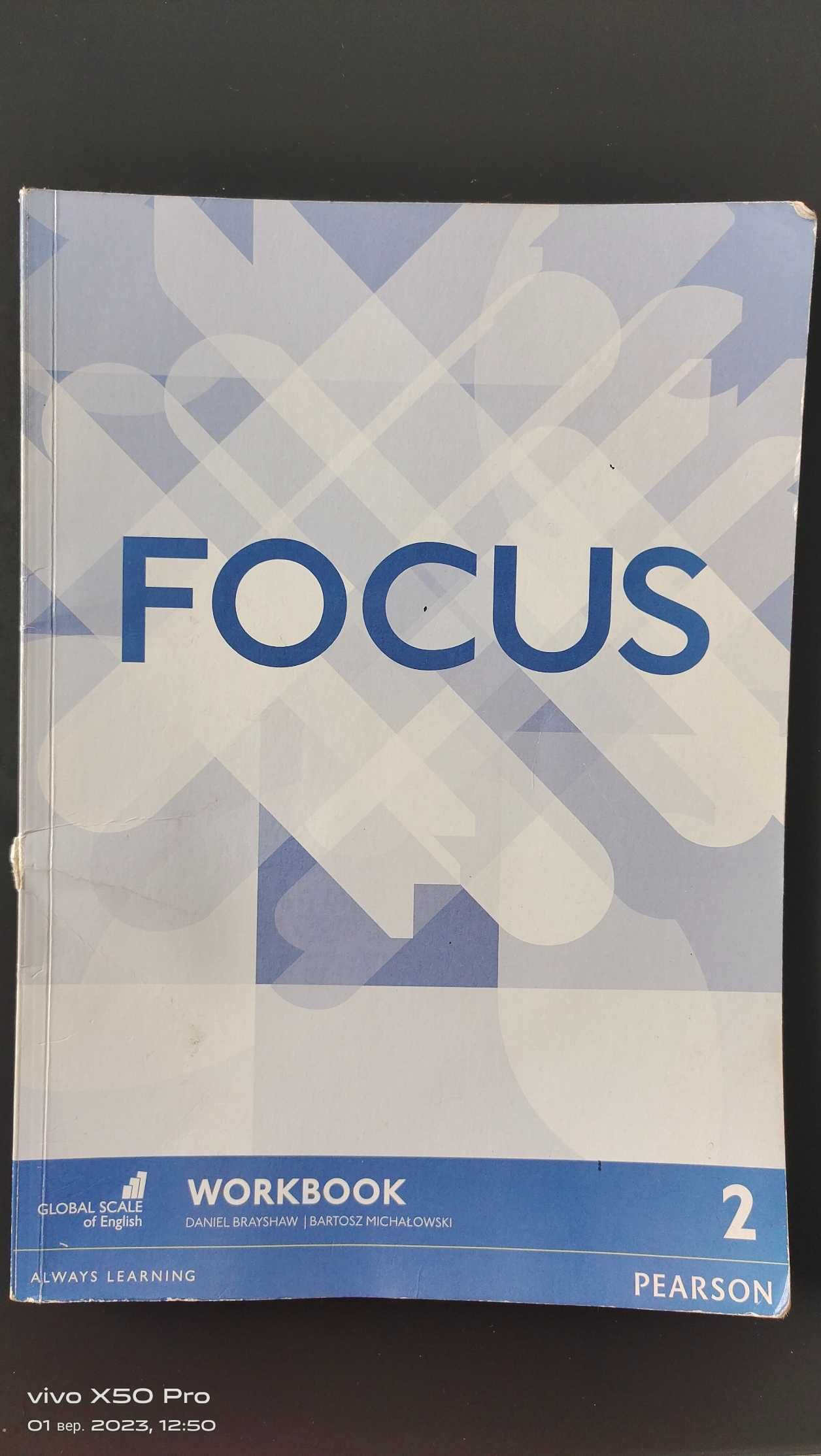 книжка Focus workbook 2