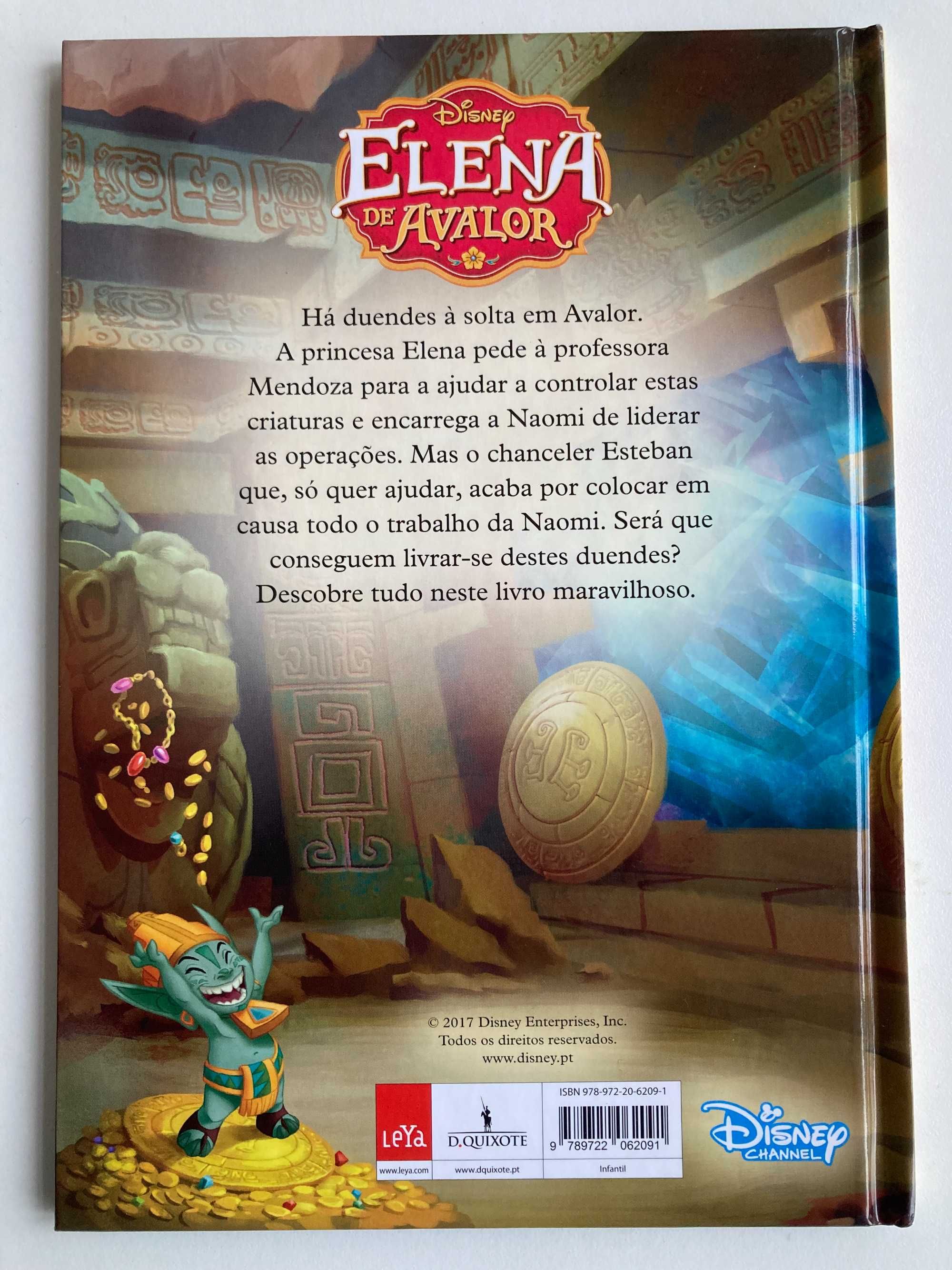 Elena de Avalor livro 1 e 2