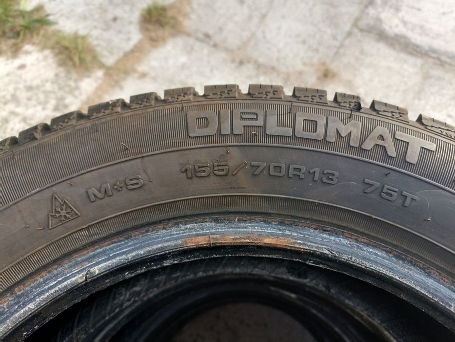 Opony Zimowe 155/70 R13 Stan BDB.