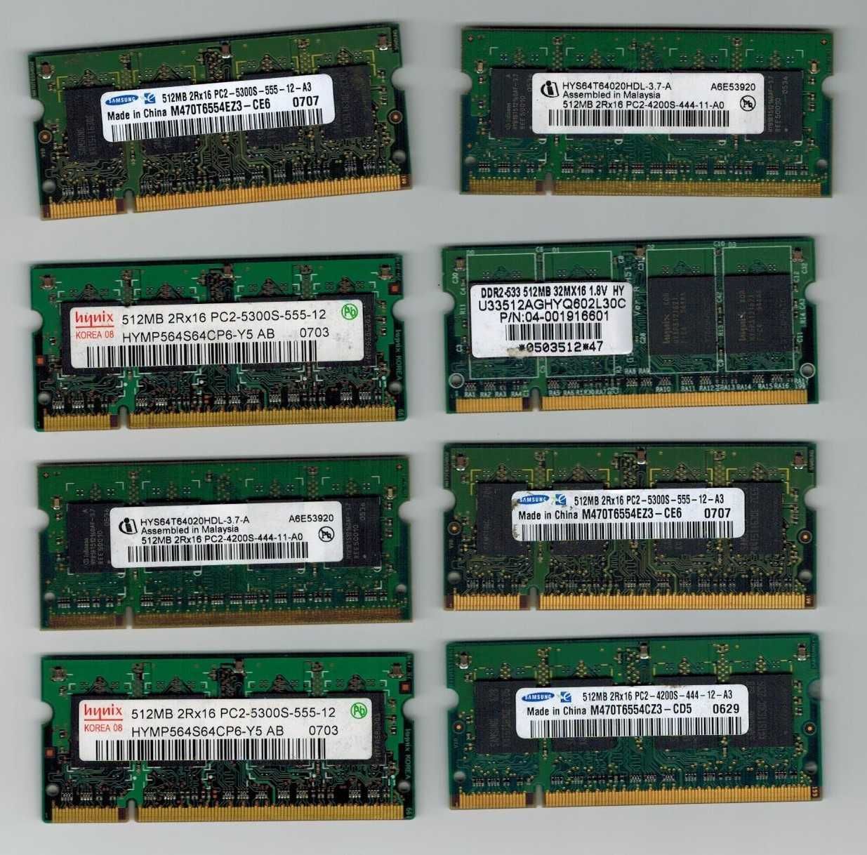 4Gb DDR2 para PC portatil (8x)