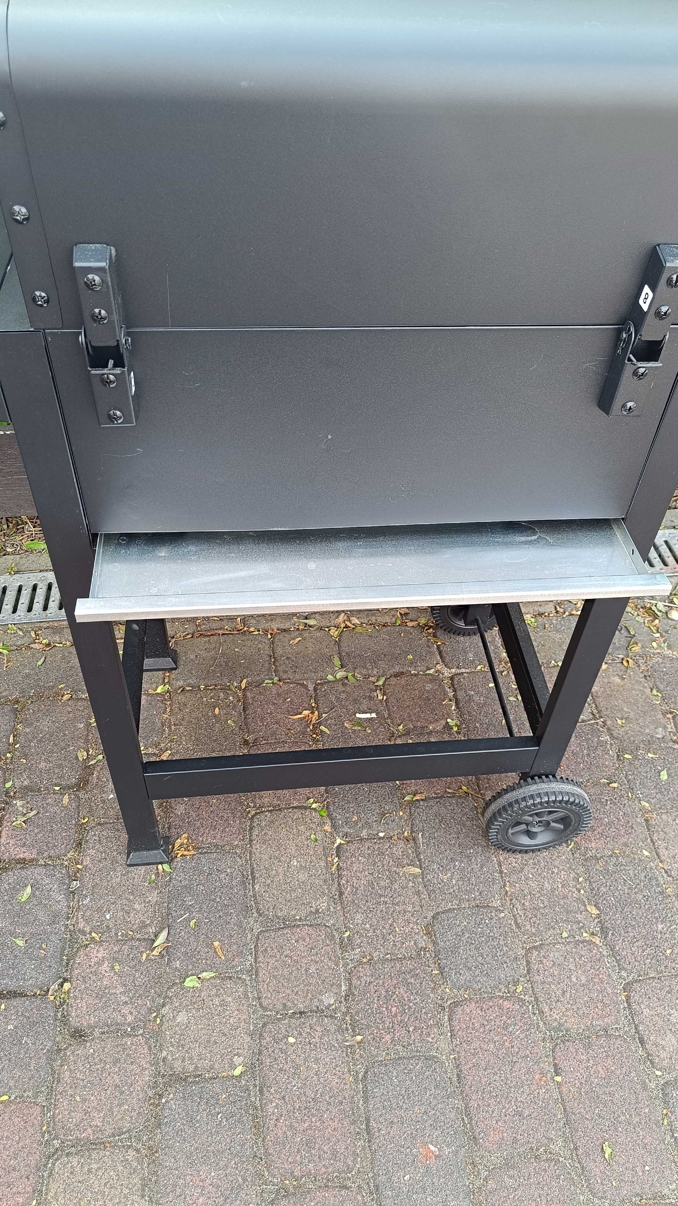 GRILL WĘGLOWY EL FUEGO OTTAWA S 2 boczne półki regulacja paleniska !