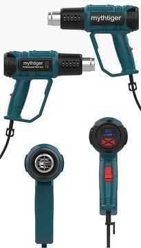 Фен промисловий професiйний MYTHTIGER 2000W,з циферблатом