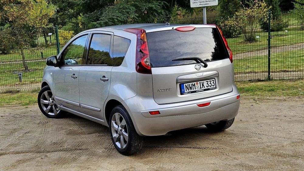 Nissan Note 1.6 Benzyna /Navigacja /Alufelgi /Klimatyzacja /Tempomat /Ciemne Szyby