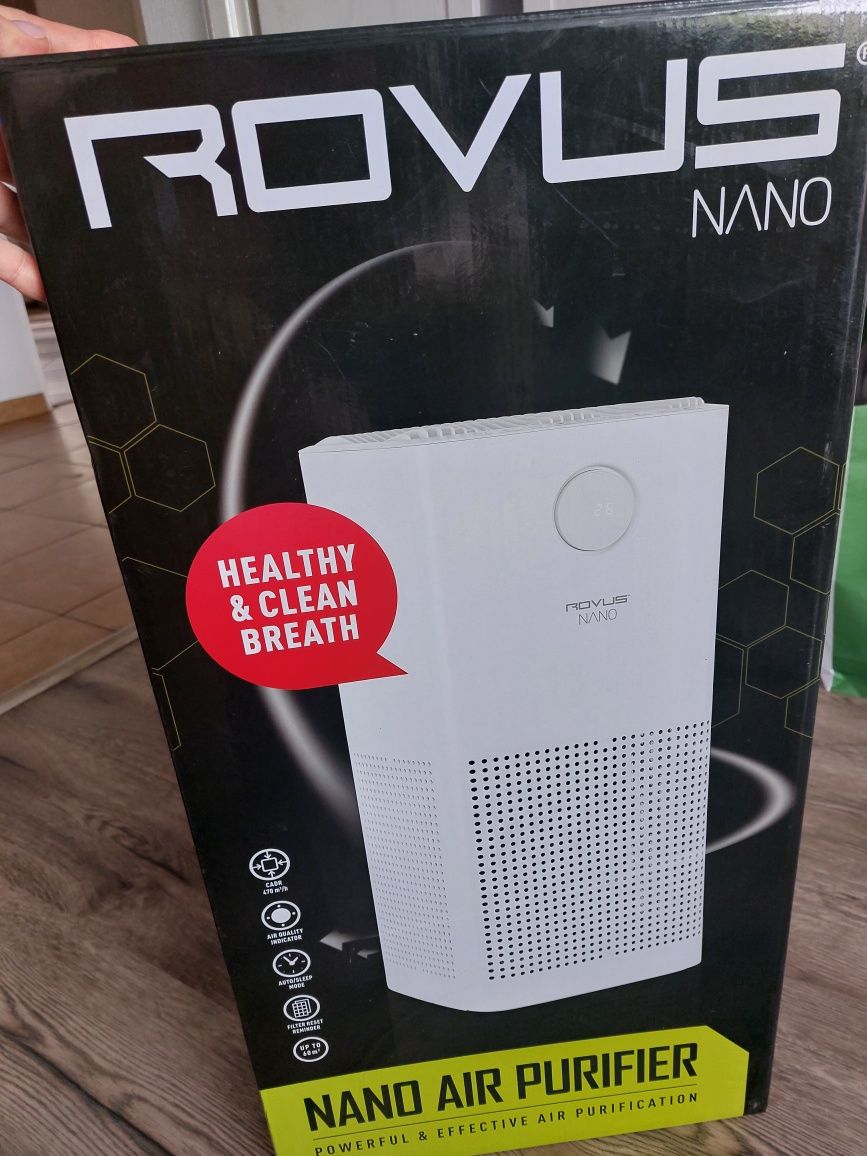 Oczyszczacz powietrza Rovus nano jonizacja uv