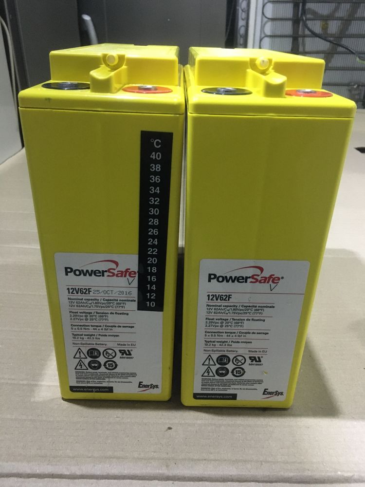 AGM акумулятор 62Ah 12V АКБ PowerSafe, Гелеві акумулятори