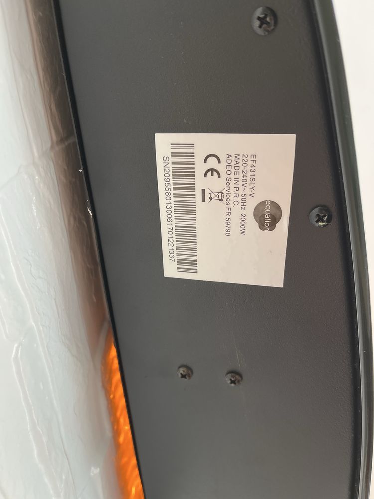 Lareira eletrica 2000W