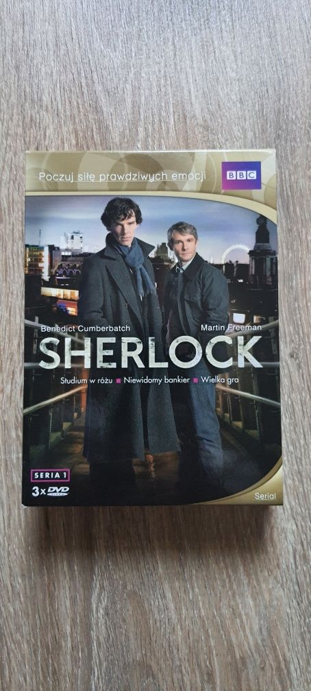 Sherlock DVD sezon 1