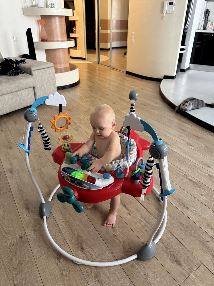 Развивающий центр Прыгунки 2 в 1 Fisherprice Chicco Baby Einstein