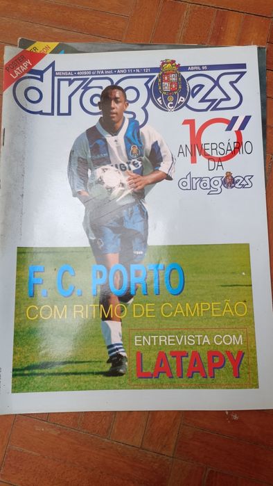 Revistas antigas Dragões 1995