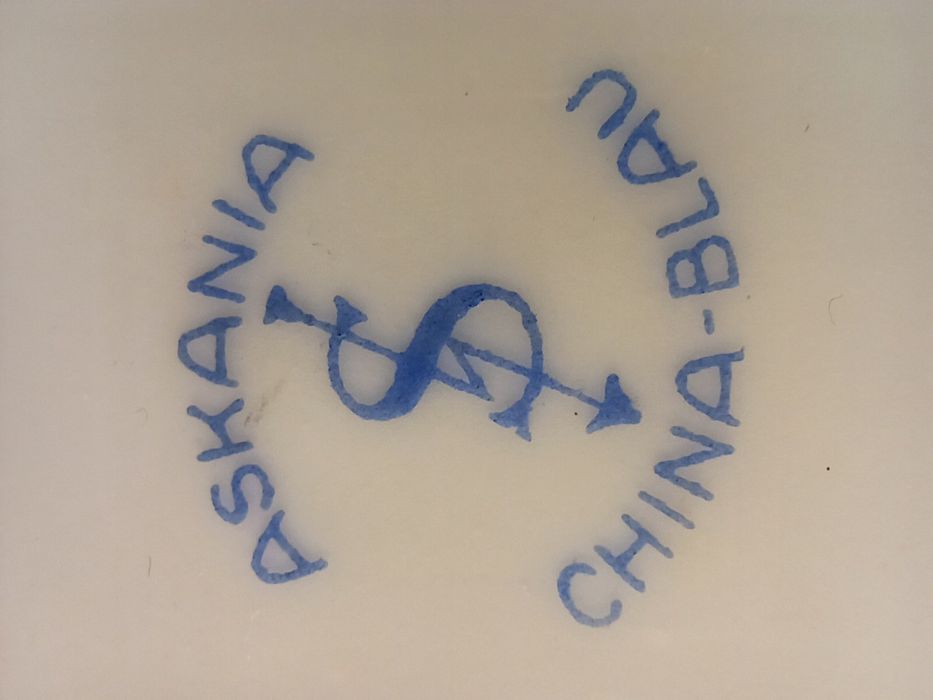 Porcelana ASKANIA China Blau Filiżanka do Mokka Kolekcjonerska
