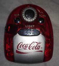 Радио приемник FM Coca Cola со встроенным фонариком