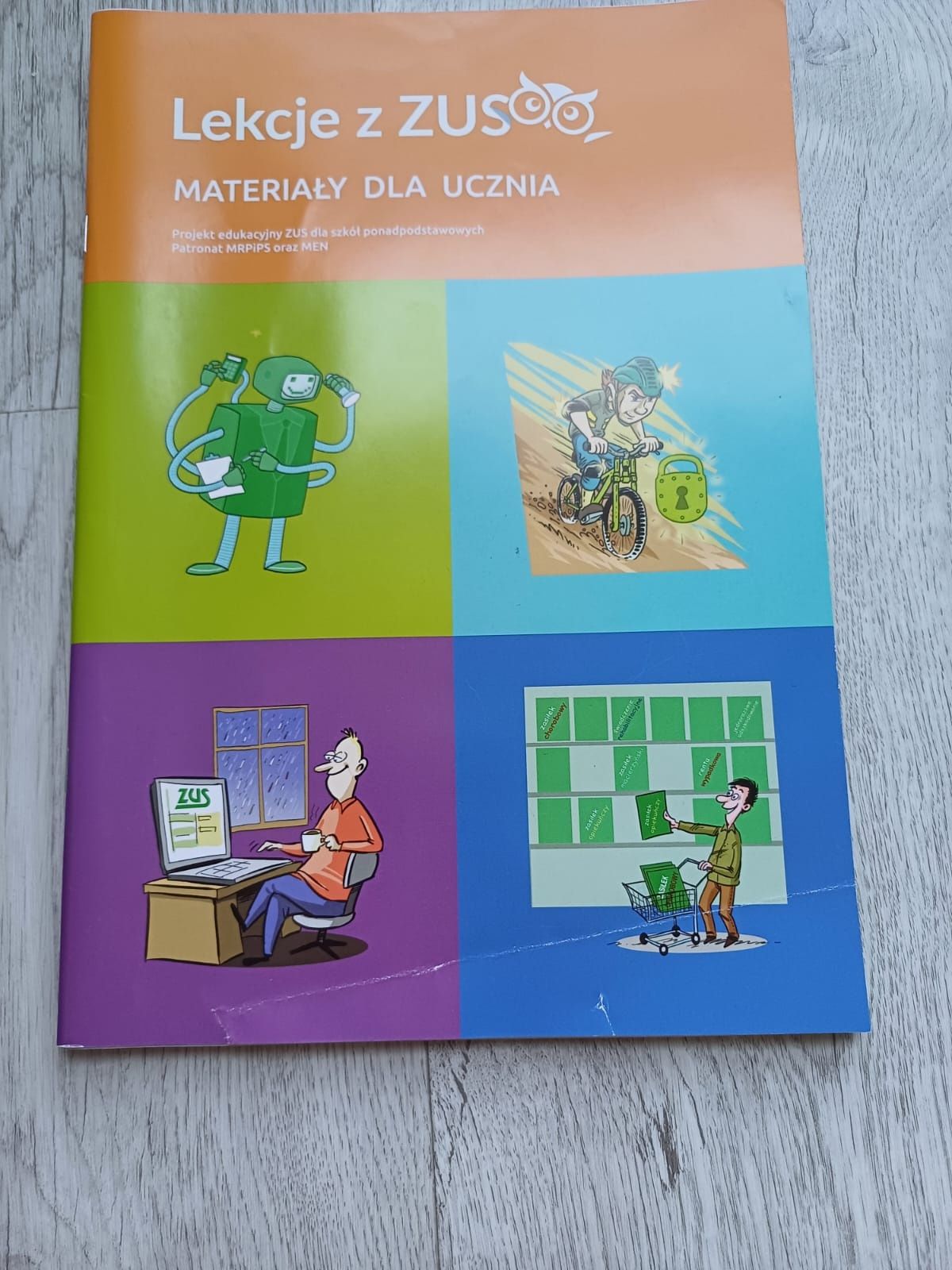 Lekcje z ZUS  materiał dla ucznia