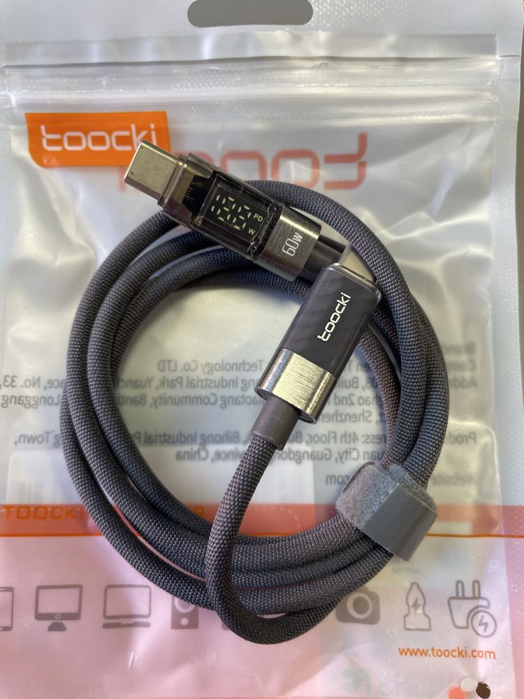 Baseus/Toocki type-С-lighting 20W Fast charg кабель зарядки