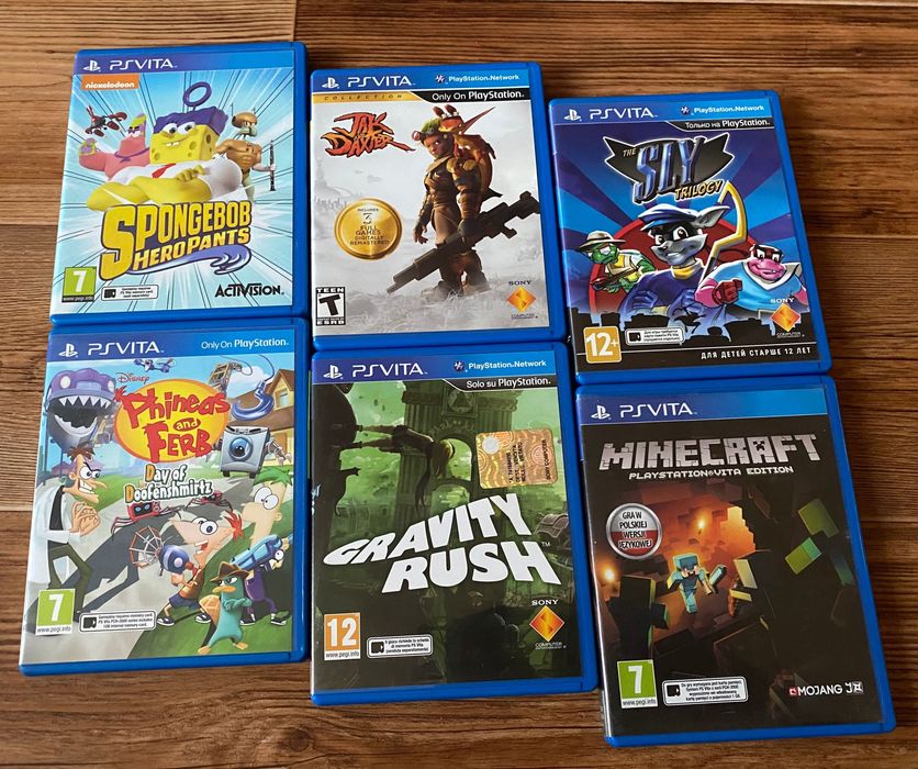 Sony PS Vita: Killzone, Mortal Kombat, Spider-Man, Gravity Rush, GoW