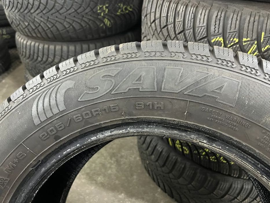 2x opony zimowe 205/60r15 sava eskimo s3+ promocja!! 8,2mm cena za 2sz